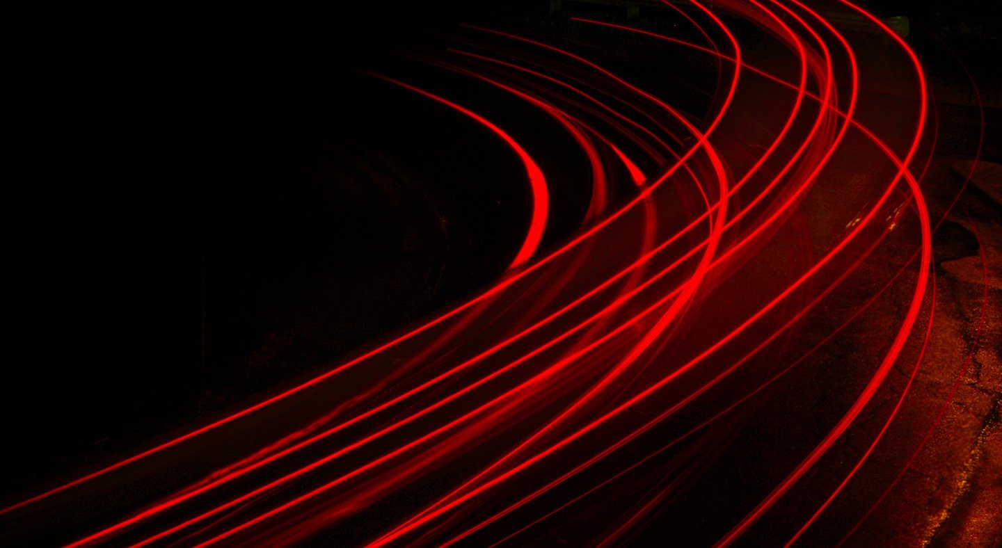 Abstract image of red rays